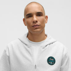 San Jose Sharks - lululemon Steady State Full-Zip Hoodie Heathered Core Ultra Light Grey