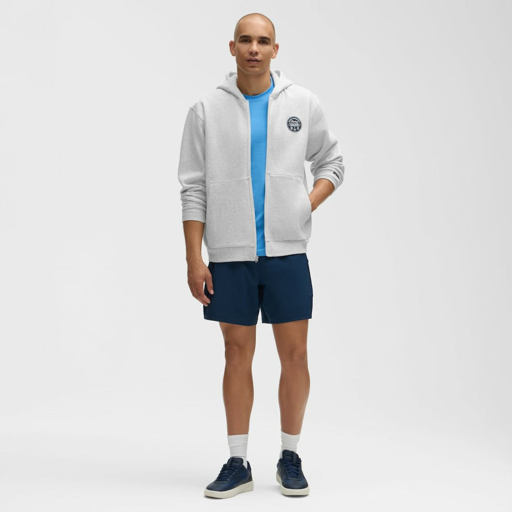 Seattle Kraken lululemon Steady State Full-Zip Hoodie Heathered Core Ultra Light Grey