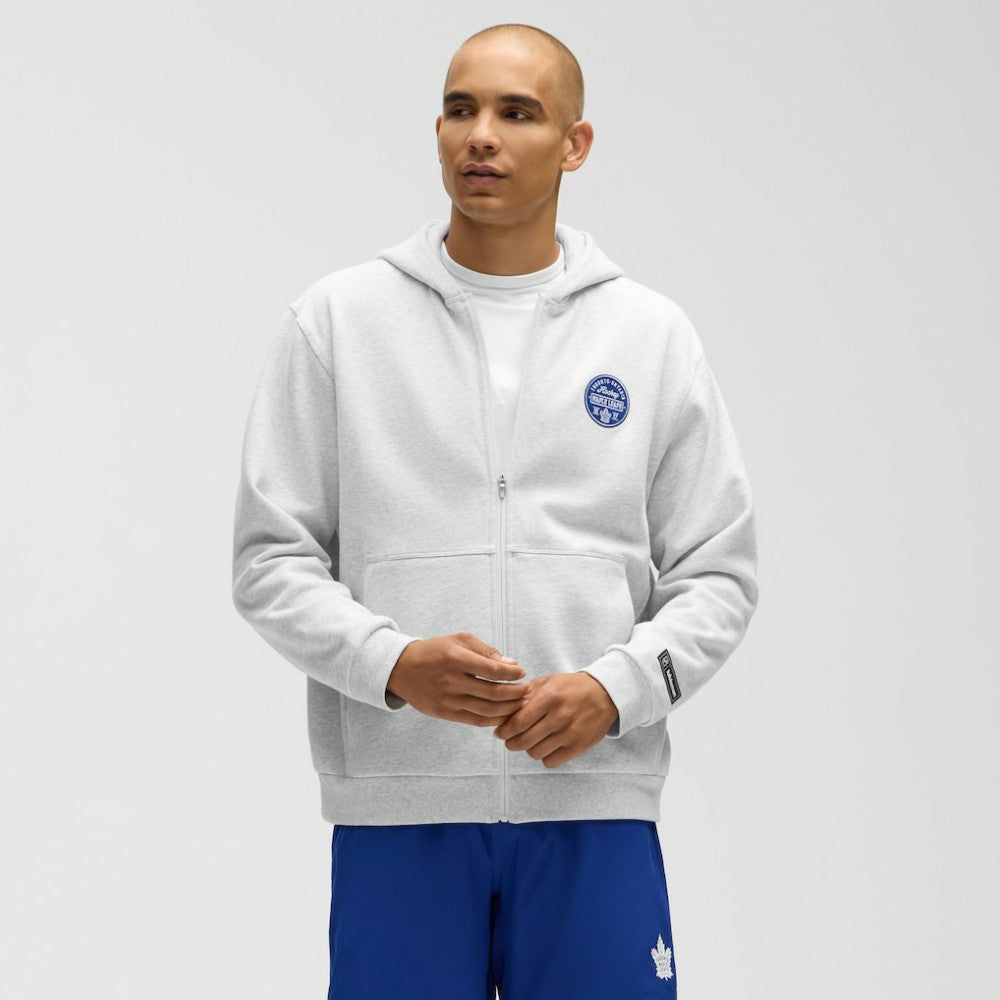 Toronto Maple Leafs - lululemon Steady State Full-Zip Hoodie Heathered Core Ultra Light Grey