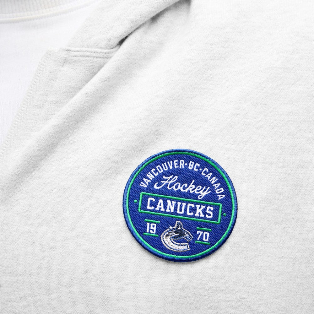 Vancouver Canucks - lululemon Steady State Full-Zip Hoodie Heathered Core Ultra Light Grey