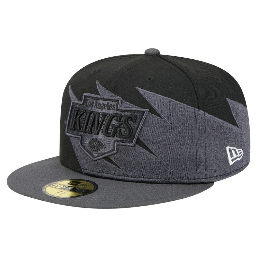 Los Angeles Kings - New Era Spikes 59FIFTY Fitted Hat Black
