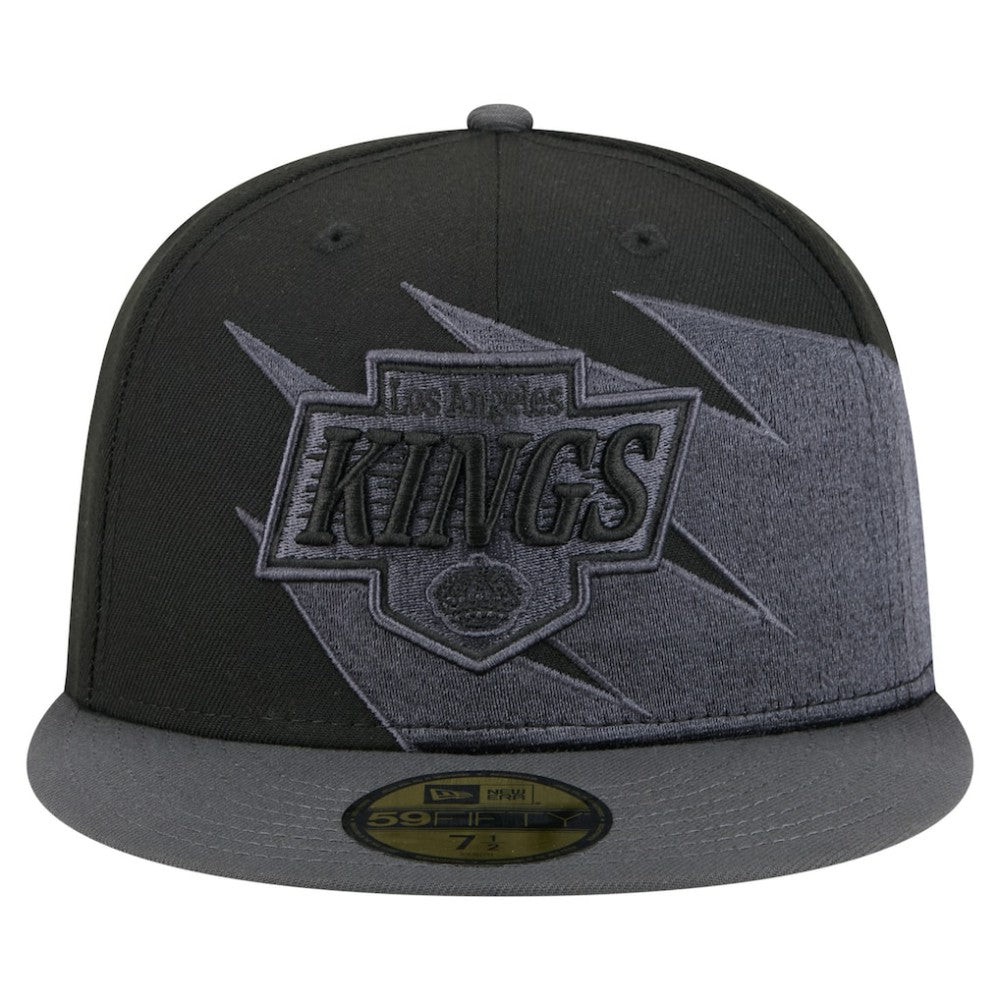 Los Angeles Kings - New Era Spikes 59FIFTY Fitted Hat Black