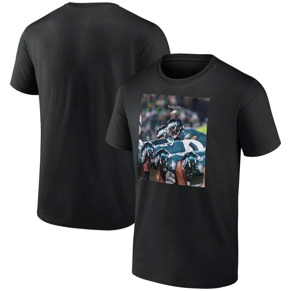 Philadelphia Eagles Push On T-Shirt Black - NFL