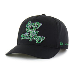 47 brand - Boston Celtics Brand Seen by '47 Sorry I Was Hooping Hitch Adjustable Hat - Black