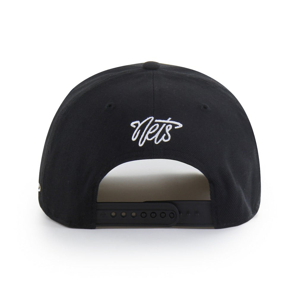 47 brand - Brooklyn Nets Brand Seen by '47 Sorry I Was Hooping Hitch Adjustable Hat - Black