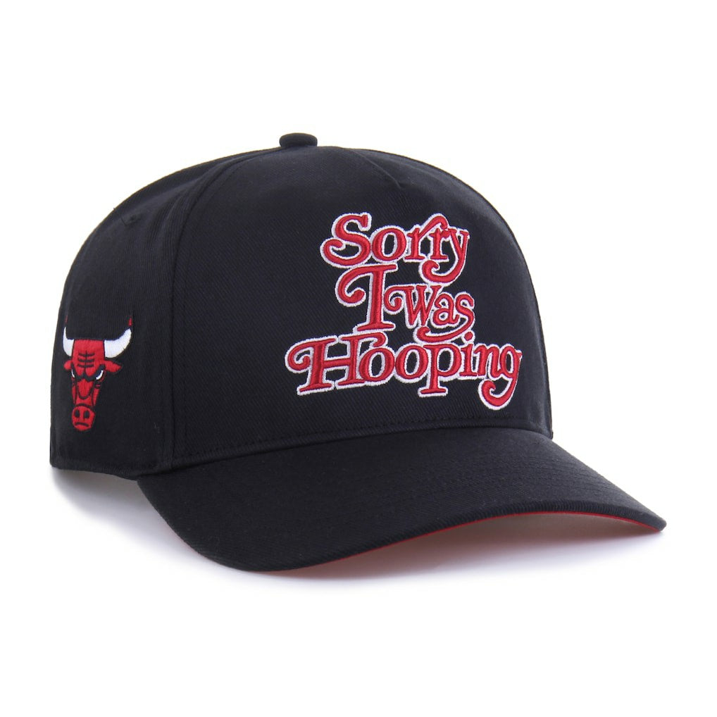 47 brand - Chicago Bulls Brand Seen by '47 Sorry I Was Hooping Hitch Adjustable Hat - Black