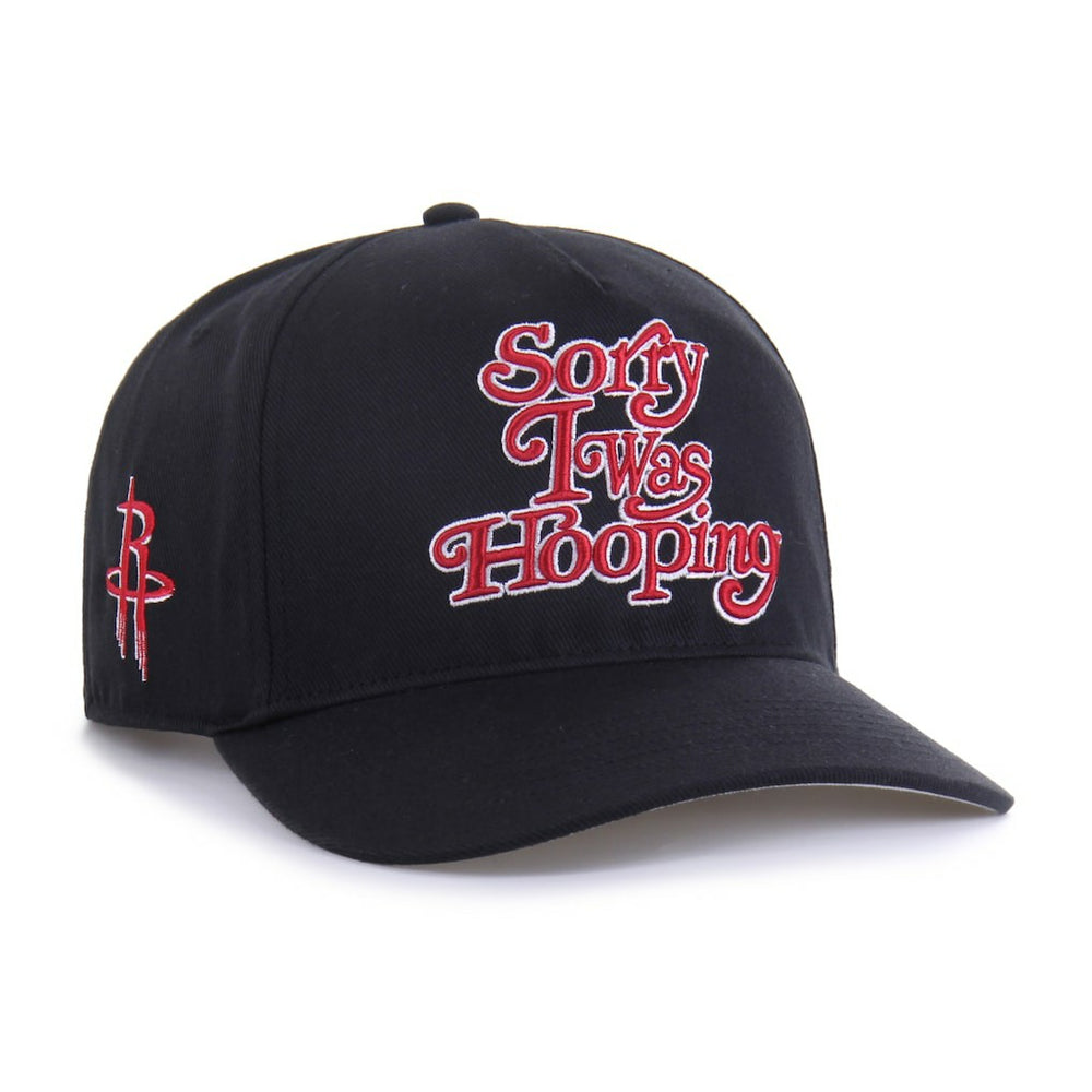 47 brand - Houston Rockets Brand Seen by '47 Sorry I Was Hooping Hitch Adjustable Hat - Black