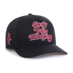 47 brand - Houston Rockets Brand Seen by '47 Sorry I Was Hooping Hitch Adjustable Hat - Black