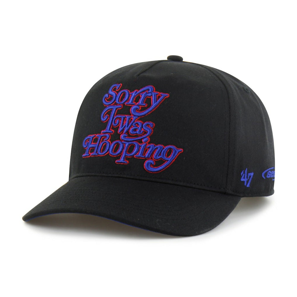 47 brand - Philadelphia 76ers Brand Seen by '47 Sorry I Was Hooping Hitch Adjustable Hat - Black