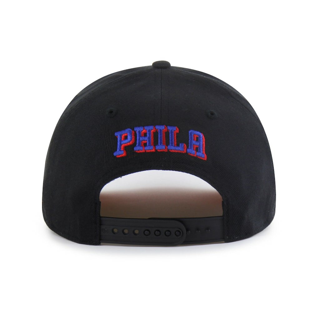 47 brand - Philadelphia 76ers Brand Seen by '47 Sorry I Was Hooping Hitch Adjustable Hat - Black