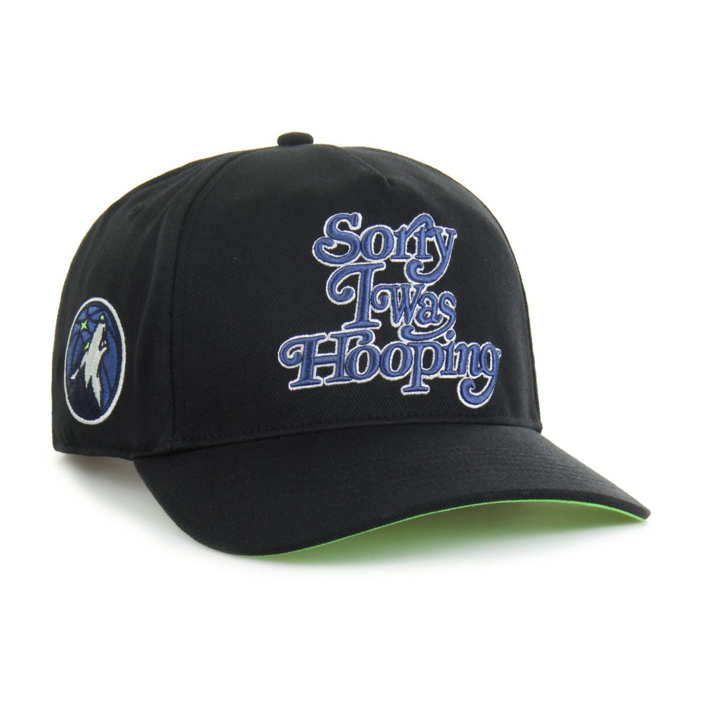 47 brand - Minnesota Timberwolves Brand Seen by '47 Sorry I Was Hooping Hitch Adjustable Hat - Black