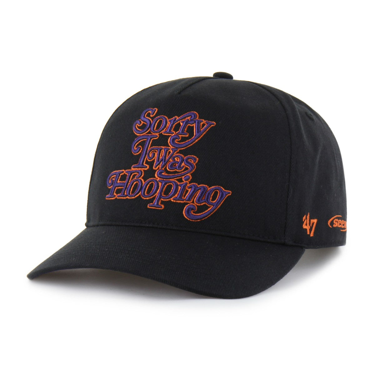 47 brand - Phoenix Suns Brand Seen by '47 Sorry I Was Hooping Hitch Adjustable Hat - Black