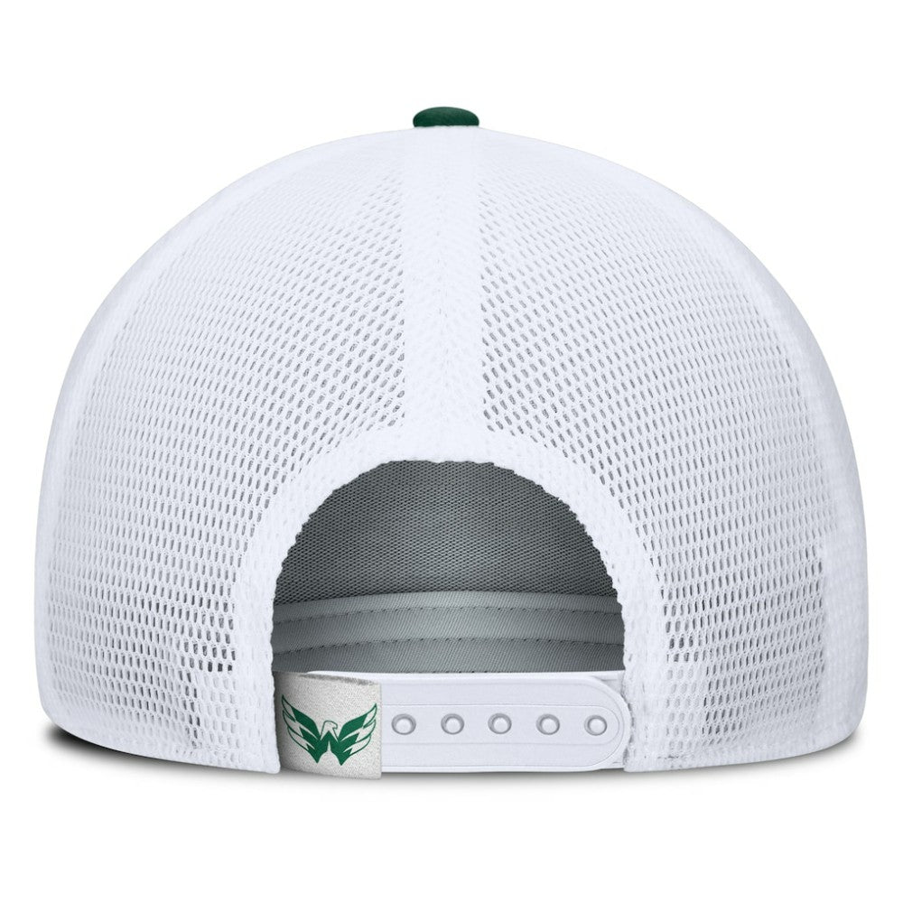 Washington Capitals Fanatics Bermuda A-Frame Adjustable Hat Green/White