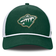 Minnesota Wild - Fanatics Bermuda A-Frame Adjustable Hat Green/White