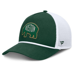 Boston Bruins Fanatics Bermuda A-Frame Adjustable Hat Green/White