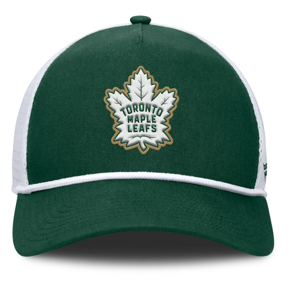 Toronto Maple Leafs - Fanatics Bermuda A-Frame Adjustable Hat Green/White