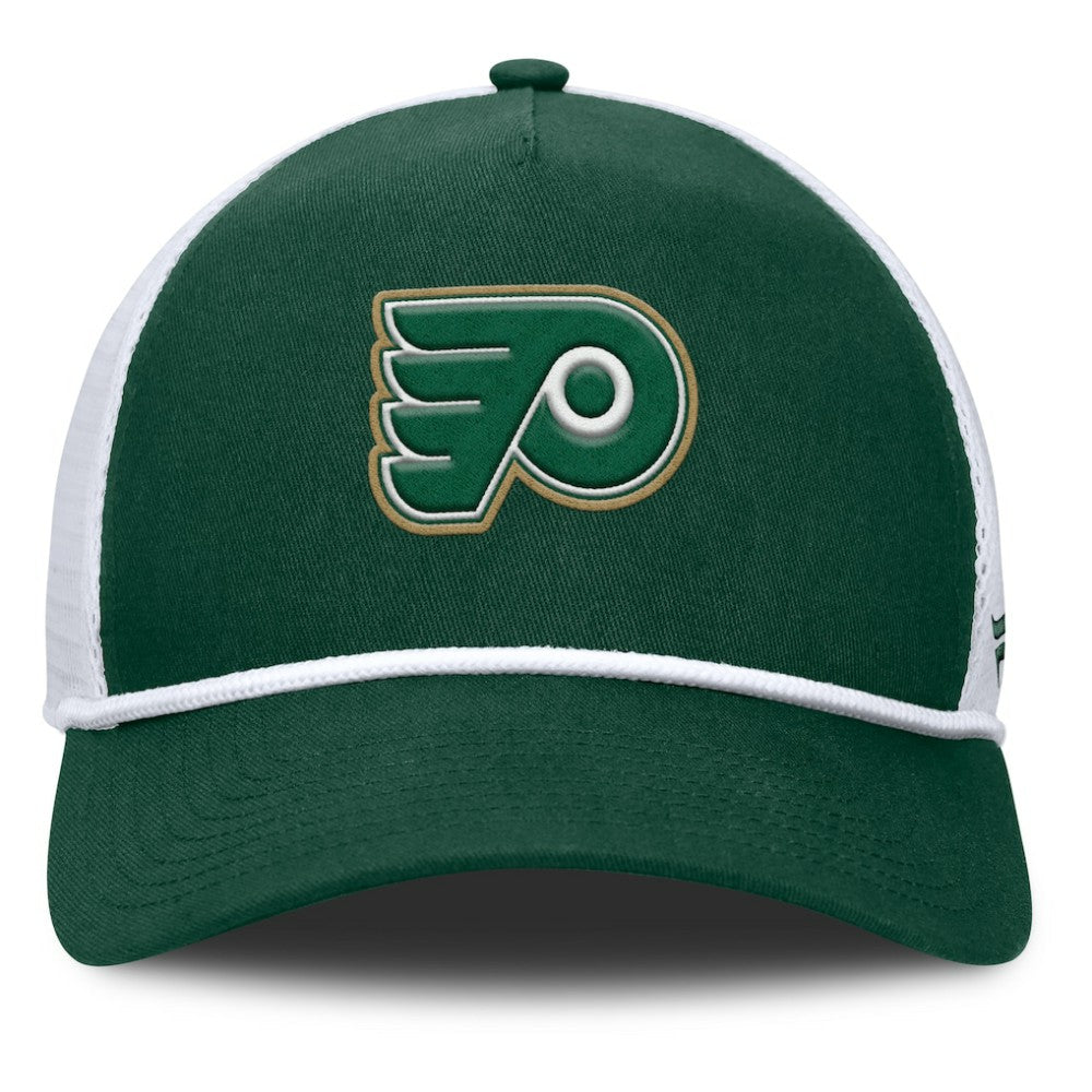 Philadelphia Flyers - Fanatics Bermuda A-Frame Adjustable Hat Green/White