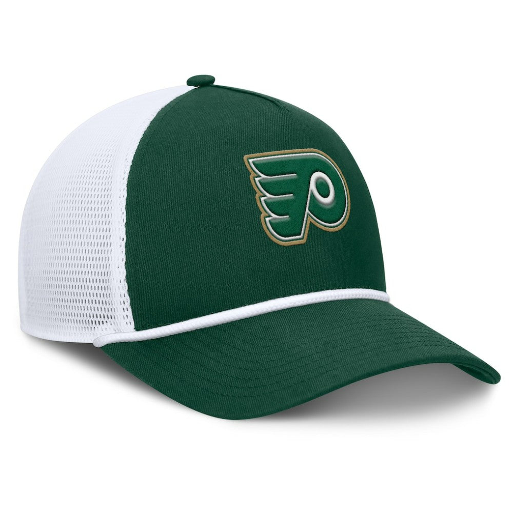 Philadelphia Flyers - Fanatics Bermuda A-Frame Adjustable Hat Green/White