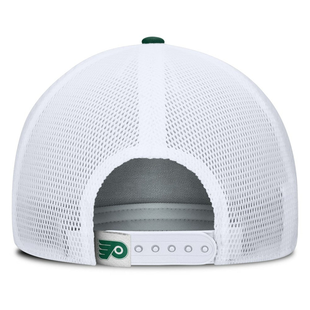 Philadelphia Flyers - Fanatics Bermuda A-Frame Adjustable Hat Green/White