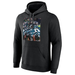 Philadelphia Eagles Push On Pullover Hoodie Black - NFL