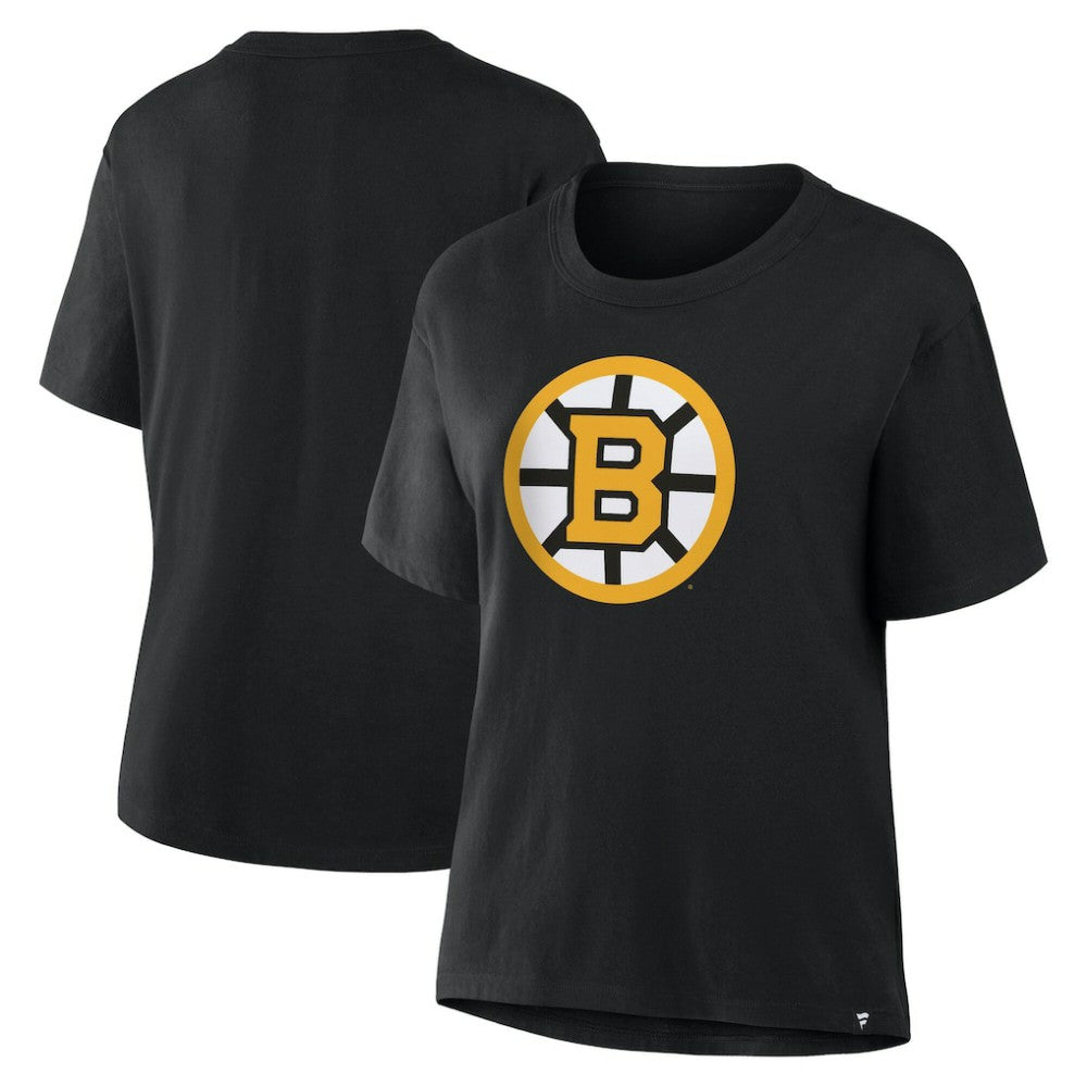Boston Bruins Fanatics Women's Primary Logo Legacy T-Shirt Black