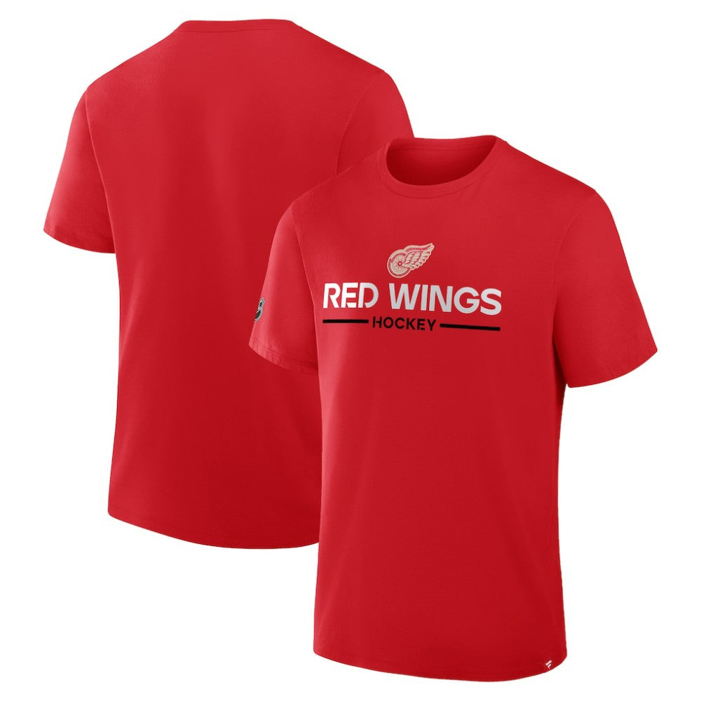 Detroit Red Wings - Fanatics Centennial T-Shirt Red