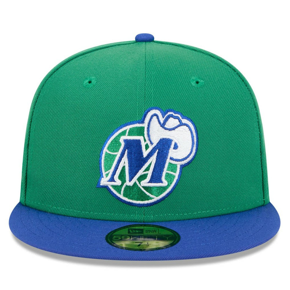 New Era - Dallas Mavericks 2025/26 Classic Edition Jersey Hook 59FIFTY Fitted Hat - Green/Blue