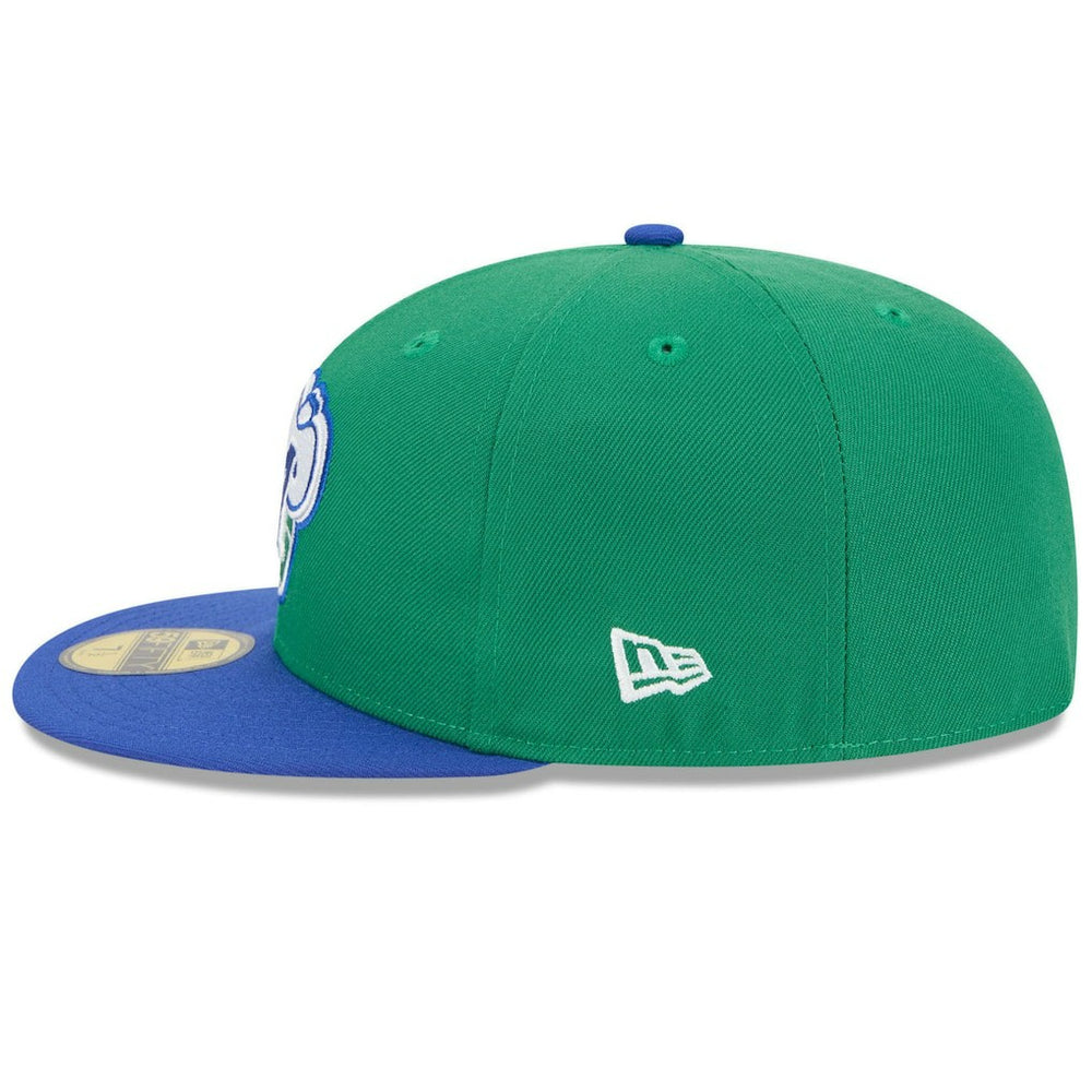New Era - Dallas Mavericks 2025/26 Classic Edition Jersey Hook 59FIFTY Fitted Hat - Green/Blue