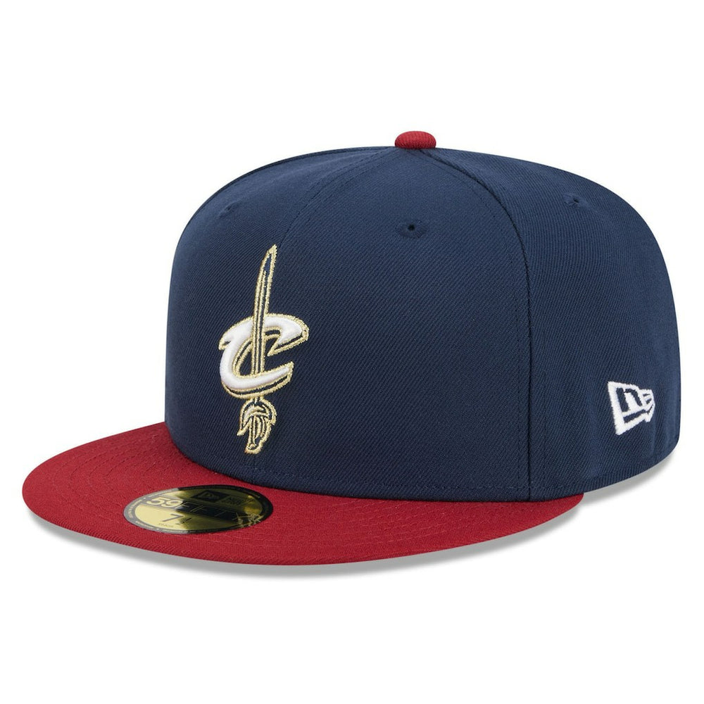 New Era - Cleveland Cavaliers 2025/26 Classic Edition Jersey Hook 59FIFTY Fitted Hat - Navy/Red