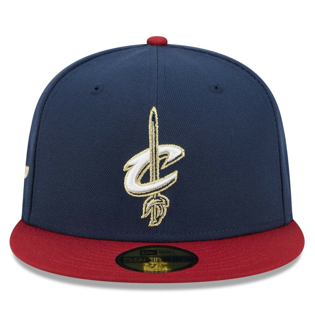 New Era - Cleveland Cavaliers 2025/26 Classic Edition Jersey Hook 59FIFTY Fitted Hat - Navy/Red
