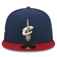 New Era - Cleveland Cavaliers 2025/26 Classic Edition Jersey Hook 59FIFTY Fitted Hat - Navy/Red