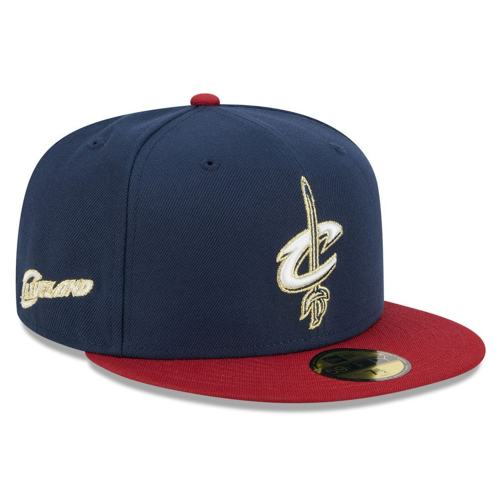 New Era - Cleveland Cavaliers 2025/26 Classic Edition Jersey Hook 59FIFTY Fitted Hat - Navy/Red