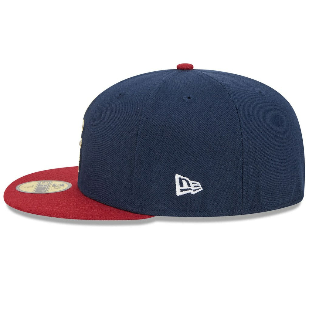 New Era - Cleveland Cavaliers 2025/26 Classic Edition Jersey Hook 59FIFTY Fitted Hat - Navy/Red