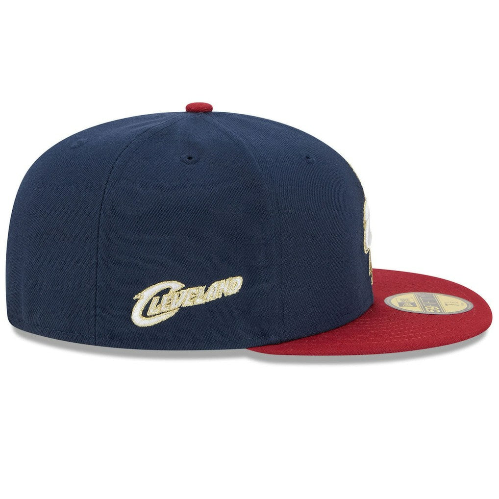 New Era - Cleveland Cavaliers 2025/26 Classic Edition Jersey Hook 59FIFTY Fitted Hat - Navy/Red