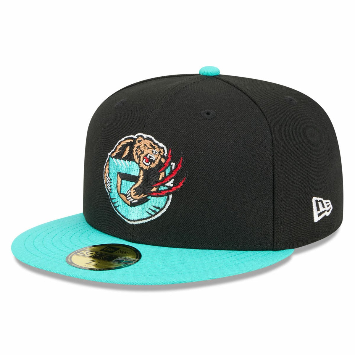 New Era - Memphis Grizzlies 2025/26 Classic Edition Jersey Hook 59FIFTY Fitted Hat - Black/Turquoise