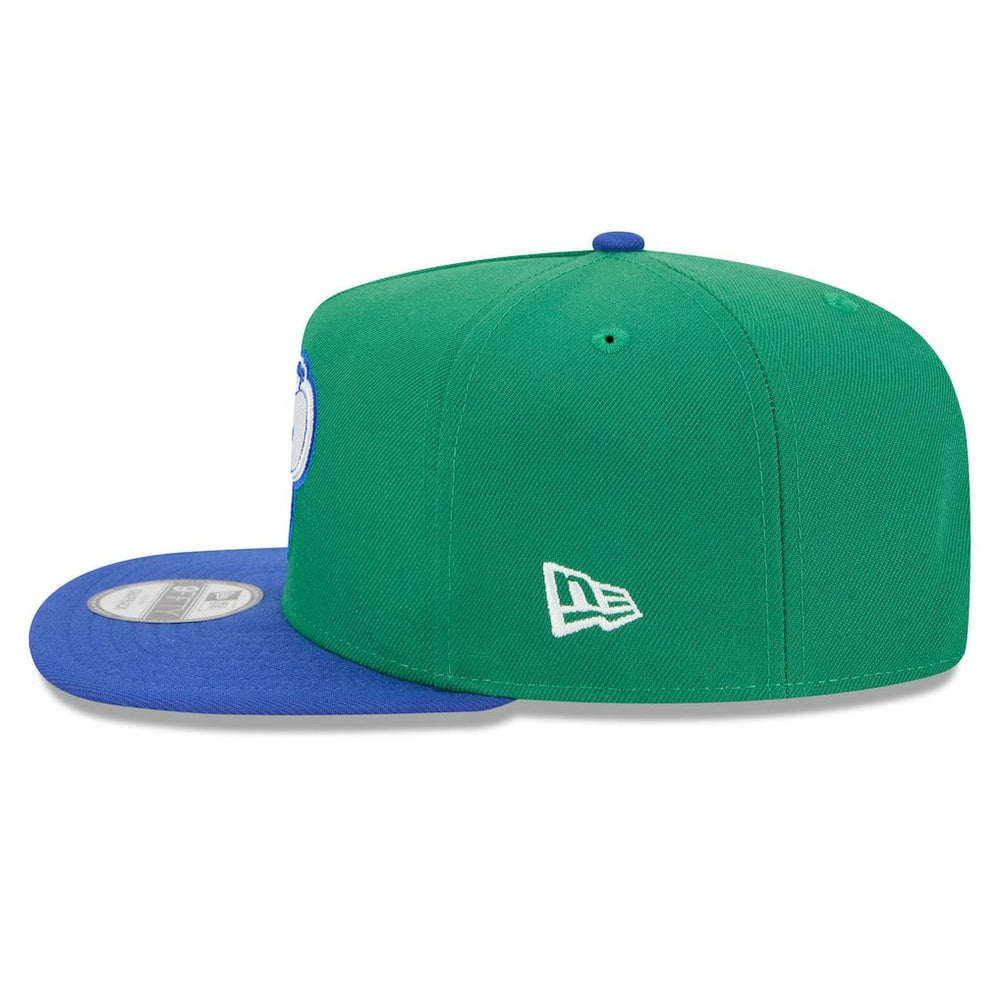 New Era - Dallas Mavericks 2025/26 Classic Edition Jersey Hook A-Frame 9FIFTY Snapback Hat - Green/Blue