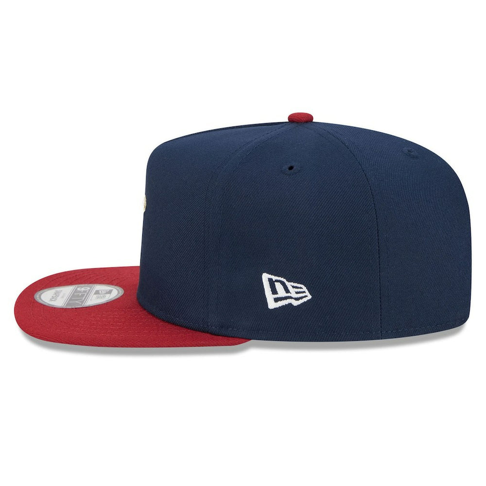New Era - Cleveland Cavaliers 2025/26 Classic Edition Jersey Hook A-Frame 9FIFTY Snapback Hat - Navy/Wine