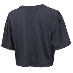 NBA - Oklahoma City Thunder Majestic Threads Women's Boxy Crop Top - Navy