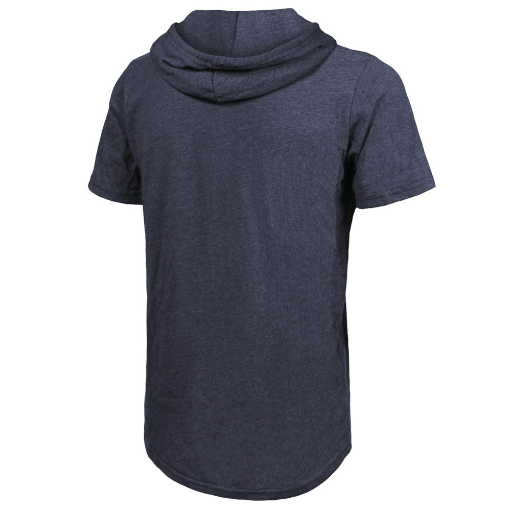 NBA - Minnesota Timberwolves Majestic Threads Tri-Blend Hoodie T-Shirt - Navy