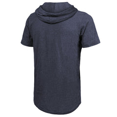 NBA - Indiana Pacers Majestic Threads Tri-Blend Hoodie T-Shirt - Navy
