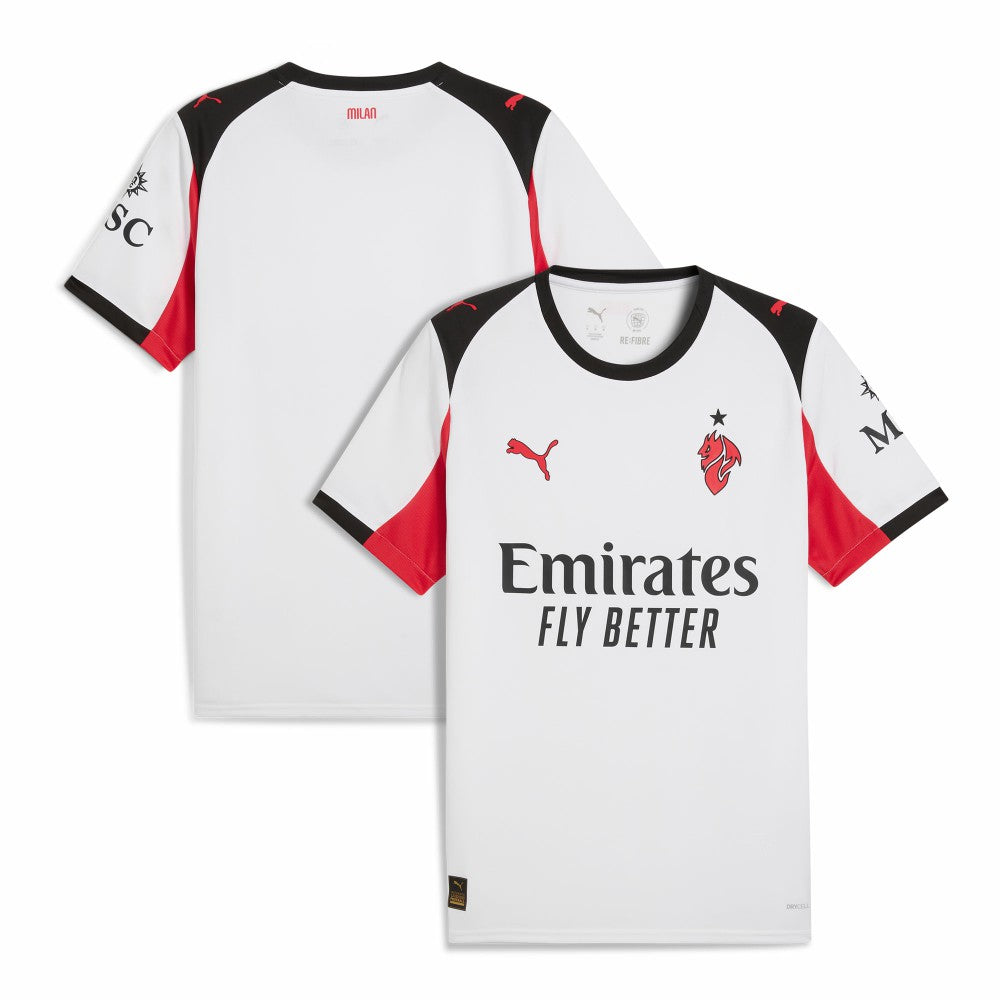 Puma AC Milan 2025/26 Away Replica Jerseys - White