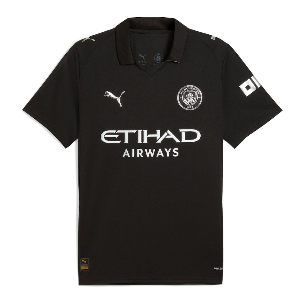 Puma Manchester City 2025/26 Away Replica Jerseys - Black