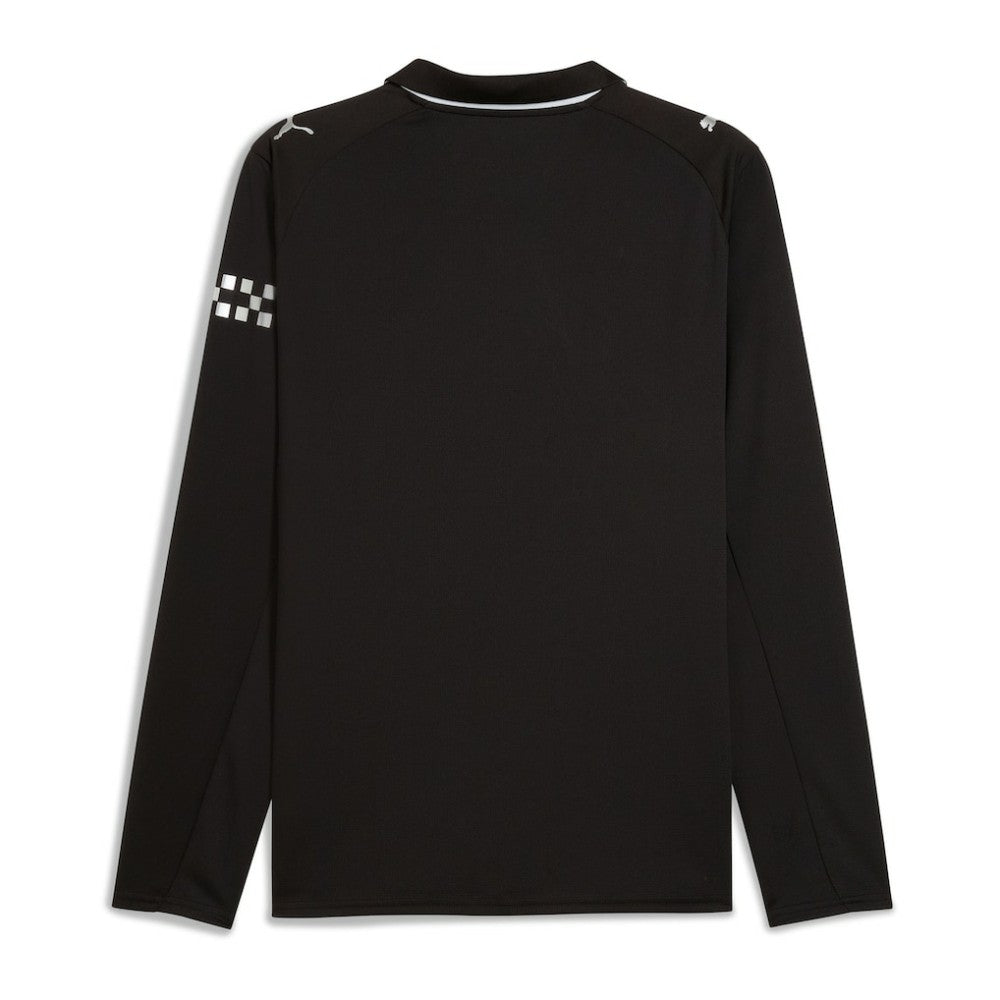 Puma Manchester City 2025/26 Away Replica Long Sleeve Jerseys - Black