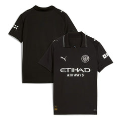 Puma Manchester City Youth 2025/26 Away Replica Jerseys - Black