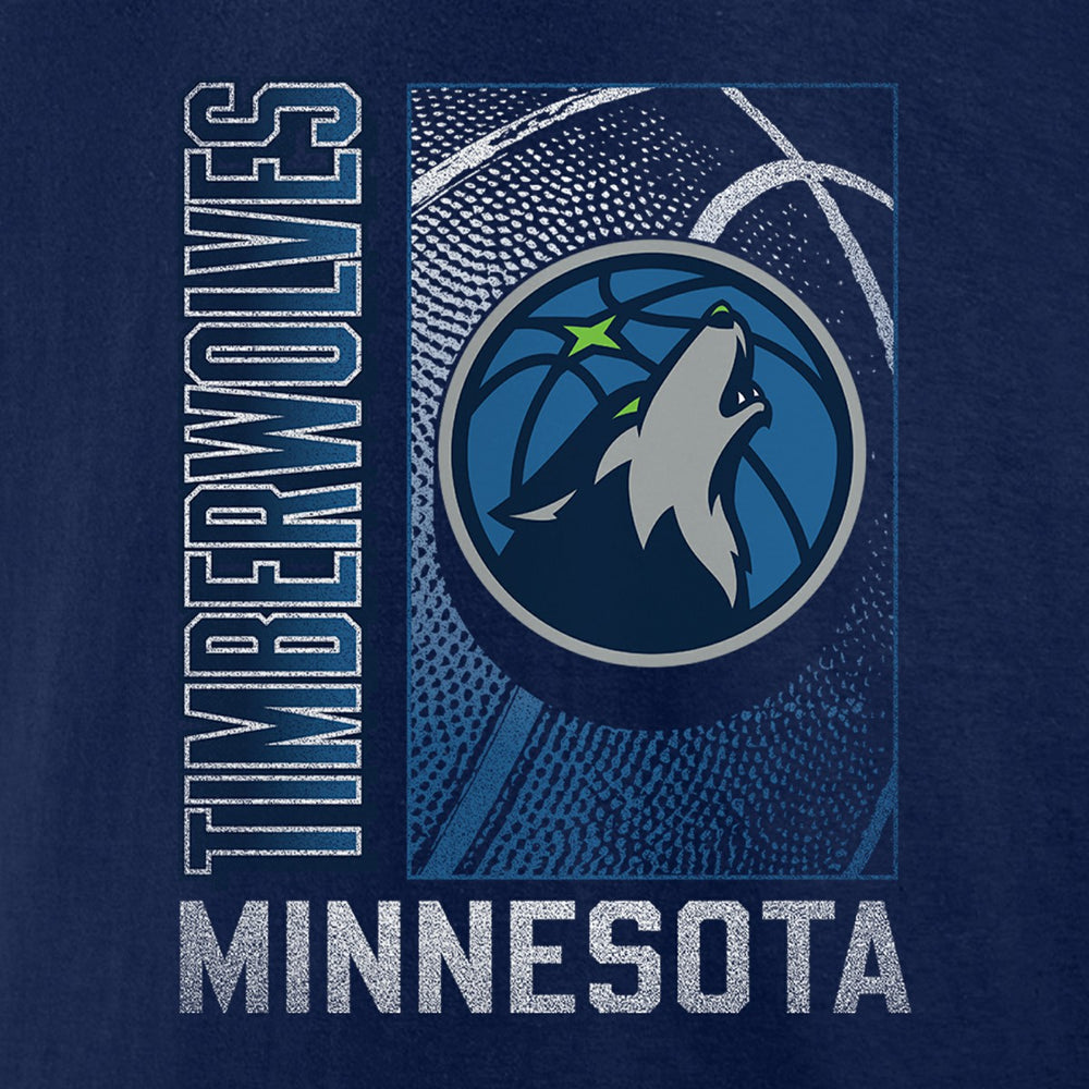 NBA - Minnesota Timberwolves '90s Graphic T-Shirt - Navy