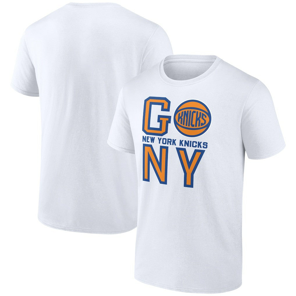 NBA - New York Knicks Go NY T-Shirt - White