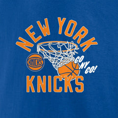 NBA - New York Knicks Swishing Hoop T-Shirt - Blue