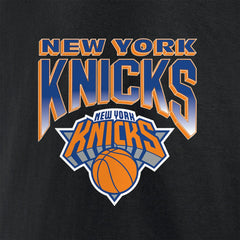NBA - New York Knicks Block Front T-Shirt - Black