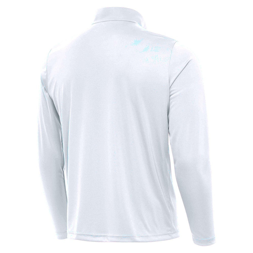 Mexico National Team Antigua Statement Quarter-Zip Pullover - White