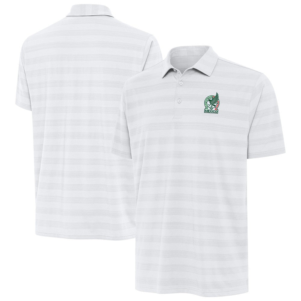 Mexico National Team Antigua Channel Polo - White